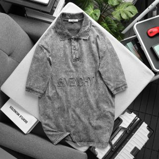 Áo thun cotton cổ bẻ nam, áo thun có cổ nam cao cấp, chất vải 100% cotton Swash dày mịn chính phẩm đét , chuẩn hãng. Dập Nổi Cao Cấp  - size từ 55kg - 85kg