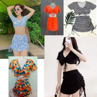 Set bikini áo rút các kiểu giá sỉ