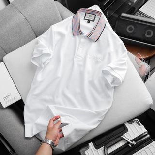 Áo thun cổ bẻ nam, áo thun có cổ nam cao cấp, chất vải cotton cá sấu dệt kim mắt to loại xịn, dày dặn, form đứng áo, sờ là thích, mặc sướng - size từ 54kg - 90kg