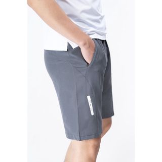 Quần short nam, Quần đùi nam thể thao TOMIJUN Vải dù gió linen co giãn, nhẹ mát, có khóa túi tiện dụng