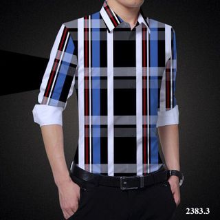(Giá sỉ) (Giá Sỉ) Áo Sơ Mi Nam Cao Cấp, Áo Sơ Mi Nam Dài Tay Caro Chất Lụa Chống Nhăn