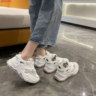 Giày Thể Thao nữ độn đế da cao cấp AP34