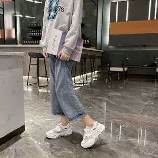 Giày Thể Thao nữ độn đế da cao cấp AP34