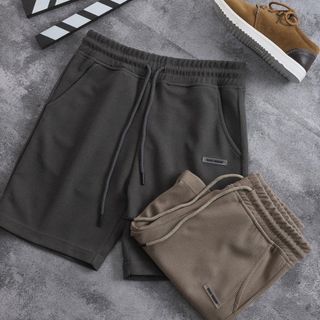 Quần short nam nữ cao cấp logo cao su "DREAM" chất vải tổ ong mặc thoáng mát