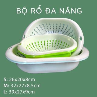 Rổ nhựa rửa rau