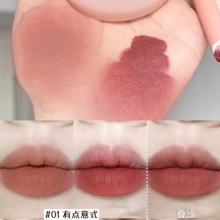 Son nhung 2 năng có gương kèm cọ
