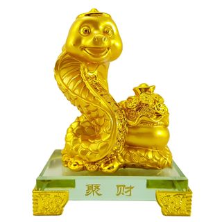 Tượng 12 Con Giáp Phong Thủy Mạ Vàng Đế Kính