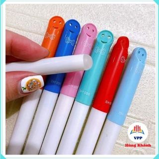 (GIÁ SỈ) Bút MẶT CƯỜI, bút mài Thầy Ánh mặt cười SH056 ngòi mài êm trơn, luyện chữ đẹp Ánh Dương, bút máy xóa được