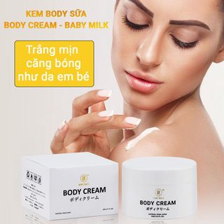 [Hot] Kem Dưỡng Trắng Toàn Thân Body Cream Baby Milk - Hàng Hiệu Vũ Phạm giá sỉ