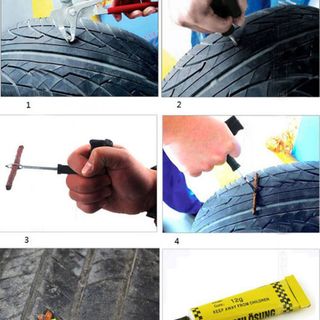 Bộ Vá Xe Không Ruột Nhanh Chóng