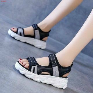 Sandal nữ quai dán đế bánh mỳ êm chân AP30