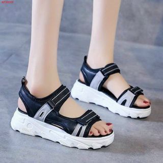 Sandal nữ quai dán đế bánh mỳ êm chân AP30
