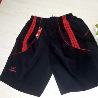 quần đùi nam thun poly co giãn 4 chiều quần đùi thun nam đen 3 sọc vải dày cực đẹp from quần đẹp