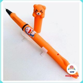 (Bán siêu chạy - HOT) Bút gấu, bút panda Hoàng Ngọc, bút gấu xóa được, bơm mực piston, có định vị cầm tay cho bé lớp 1