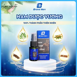 Xịt Tăng Cường Sinh Lý NAM DƯỢC VƯƠNG - Hỗ Trợ Trị Xuất Tinh Sớm, Kéo Dài Thời Gian Quan Hệ, Tăng Kích Thước Cậu Nhỏ | Net 20ml - HÀNG CHÍNH HÃNG