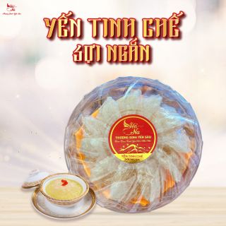 Yến tổ tinh chế sạch lông tặng táo đỏ, đường phèn