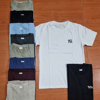 ÁO THUN NAM CỔ TRÒN TAY NGẮN 100% COTON