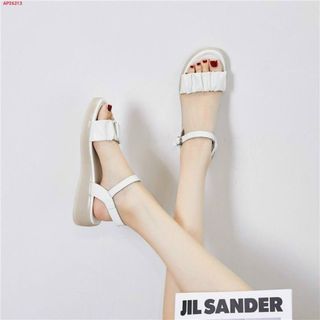 sandal nữ quai nhún chất da mềm êm chân
