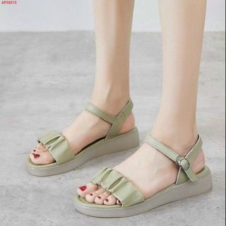 sandal nữ quai nhún chất da mềm êm chân giá sỉ