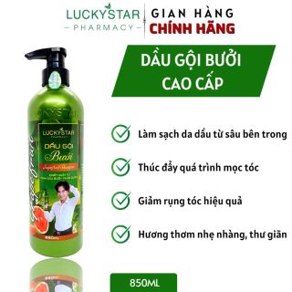 Dầu Gội Xả Bưởi Cao Cấp 850ML - LUCKY STAR