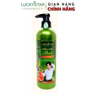 Dầu Gội Xả Bưởi Cao Cấp 850ML - LUCKY STAR