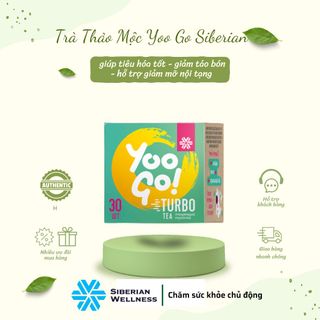 Trà Siberi Yoo Go Turbo Từ Siberian Nga, Trà thảo mộc, Trà hỗ trợ nhuận tràng, giảm cân - kho Nga