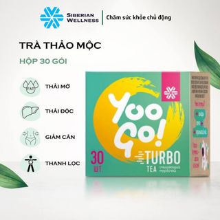 Trà Siberi Yoo Go Turbo Từ Siberian Nga, Trà thảo mộc, Trà hỗ trợ nhuận tràng, giảm cân - kho Nga