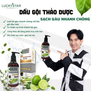 dầu gội thảo dược | giúp làm sạch da đầu và ngăn gàu quay trở lại chỉ trong 1 lần gội Juory 300ml