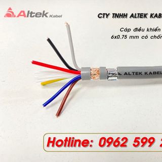 Phân phối cáp điều khiển 6 lõi Altek kabel giá sỉ