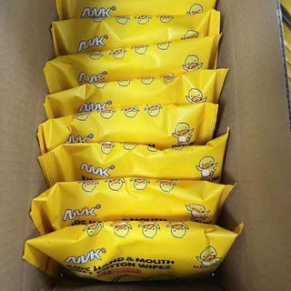 SẴN SL HCM, KHĂN ƯỚT VỊT VÀNG