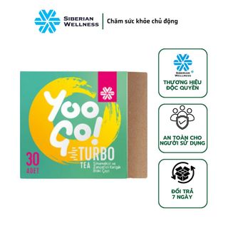 30 gói Trà Yoo go Turbo Tea Body T Siberian Health , Trà thảo mộc, Hỗ Trợ Giảm Cân, Hỗ Trợ Giảm Mỡ , Nhuận Tràng