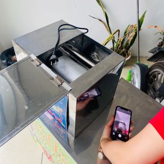 MÁY ÉP MÍA 3 LÔ TO, NỬA BÀN, CÔNG SUẤT LỚN