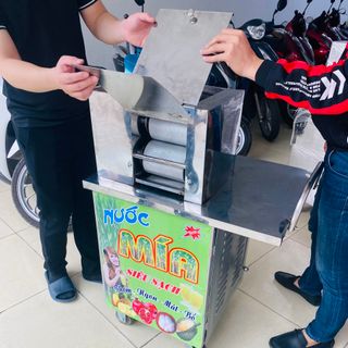 MÁY ÉP MÍA 3 LÔ TO, NỬA BÀN, CÔNG SUẤT LỚN