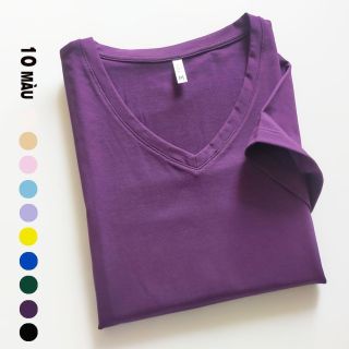 Áo thun nữ cổ tim
