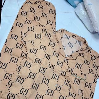 Đồ bộ nữ, pyjama mặc nhà lụa thái mịn, mát, áo tay ngắn, quần dài