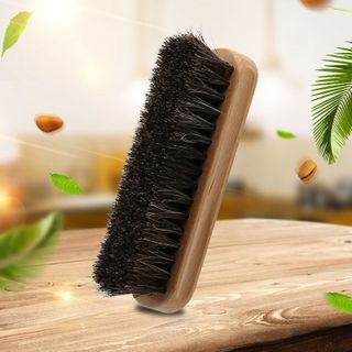 Bàn chải lông ngựa, bàn chải da, giày dép