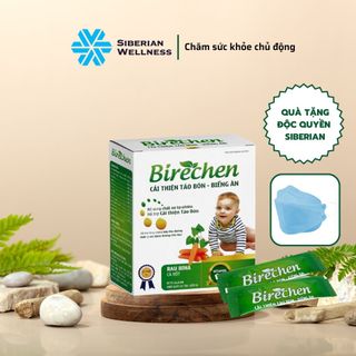 Táo bón Birechen giúp bổ sung chất xơ, cải thiện tình trạng táo bón, tăng cường tiêu hóa hộp 20 gói giá sỉ