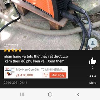 Máy hàn điện tử KENMAX (có đồng hồ)