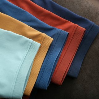 Áo thun có cổ nam, áo phông cổ bẻ nam cao cấp, chất vải cá sấu cotton 4c xịn. Vải đẹp, mặc cực kì thoáng mát - size từ 55kg - 85kg