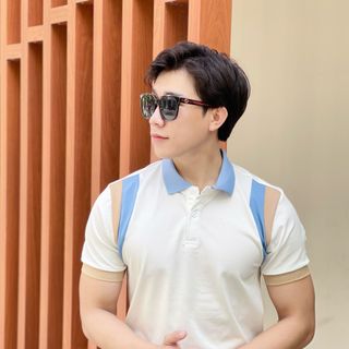 ÁO POLO, POLO, ÁO POLO NAM, ÁO THUN NAM, ÁO CỔ TRỤ PHỐI THÊU P35