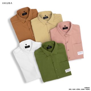 ÁO SƠ MI TAY DÀI AKUBA 02B0662