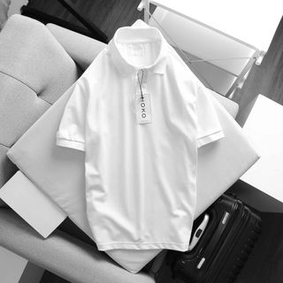 POLO, ÁO POLO, ÁO POLO NAM TRẮNG TRƠN T04