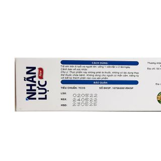 Viên uống nhãn lực new hỗ trợ cải thiện thị lực , giảm tình trạng khô mắt, mỏi mắt – hộp 30 viên