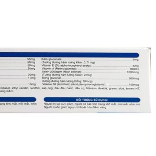 Viên uống nhãn lực new hỗ trợ cải thiện thị lực , giảm tình trạng khô mắt, mỏi mắt – hộp 30 viên