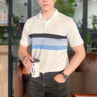 ÁO THUN NAM, ÁO POLO NAM, ÁO CỔ BẺ, POLO PHỐI MÀU P20