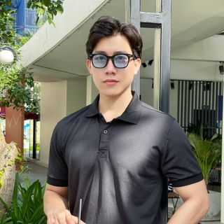 POLO TRƠN, ÁO THUN NAM TRƠN, ÁO THUN CỔ BẺ, POLO NAM T01