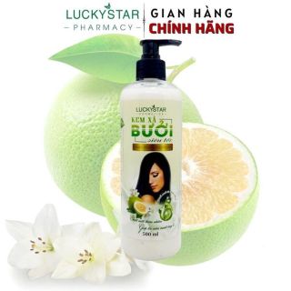 Kem Xả Bưởi Dưỡng Tóc Lucky Star 500ml