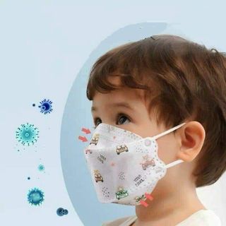 Khẩu trang KF94 cho bé, trẻ em 3-10 tuổi tiêu chuẩn Hàn Quốc kháng khuẩn, chống bụi siêu mịn Set 10 khẩu trang giá sỉ
