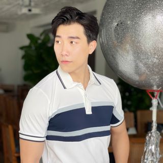 POLO, ÁO POLO NAM, ÁO CỔ TRỤ, THUN PHỐI MÀU P74