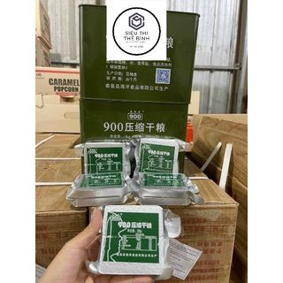LƯƠNG KHÔ QUÂN ĐỘI 900 (3 SAO) 1 thùng/4kg/20 gói - 200g/gói- Hàng chuẩn Trung Quốc